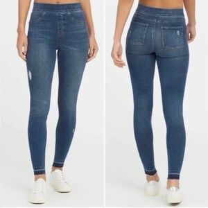SPANX Distressed Skinny Jeans Size Medium #20203R
